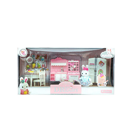 Bay Dreamy NessiWorld Tavşan Büyük Mutfak Oyun Seti