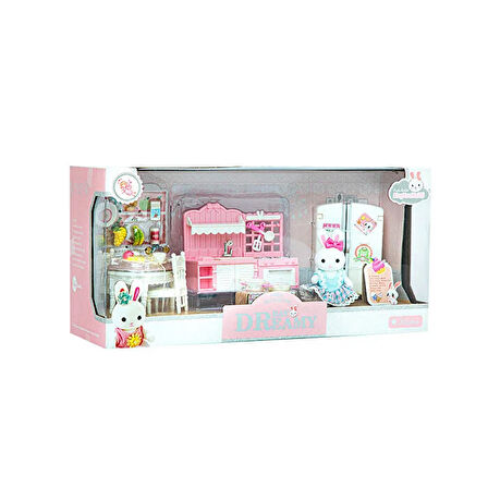 Bay Dreamy NessiWorld Tavşan Büyük Mutfak Oyun Seti