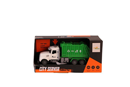 C-007A PİLLİ IŞIKLI ÇÖP ARABASI