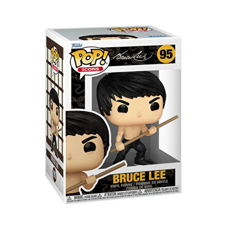 Funko POP Icons: Bruce Lee with Bo Staff