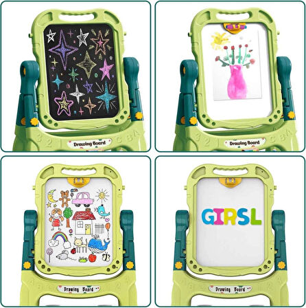 Ayaklı Plastik Yazı Tahtası 47 Parça