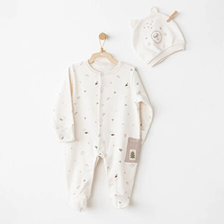 Andywawa AC26183 My 1 St Wardrobe Tulum Takım Ekru