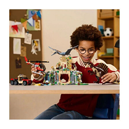 NessiWorld Jurassic World Spinosaurus ve Quetzalcoatlus Hava Görevi 76976