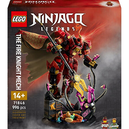 NessiWorld Ninjago Ateş Şövalyesi Robotu 71846