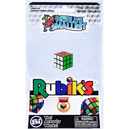 World's Smallest Rubik Zeka Küpü
