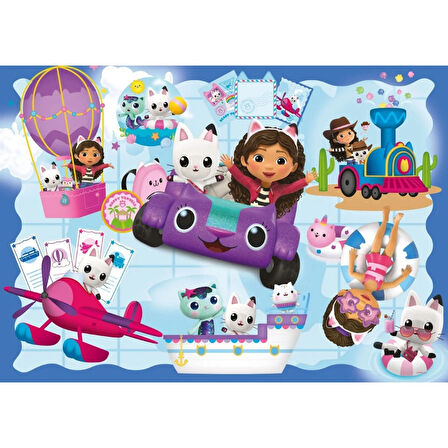NessiWorld Gabby's Dollhouse Puzzle 100 Parça