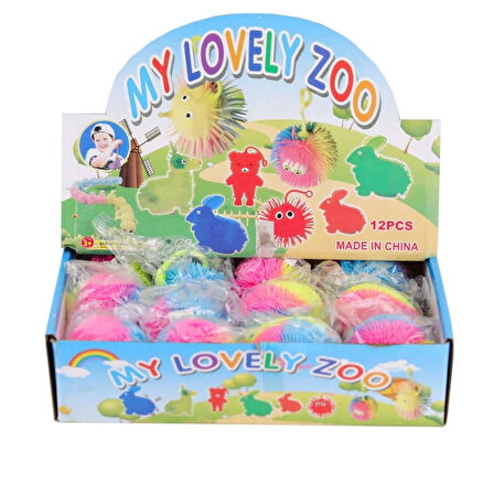 Işıklı Elastik Top