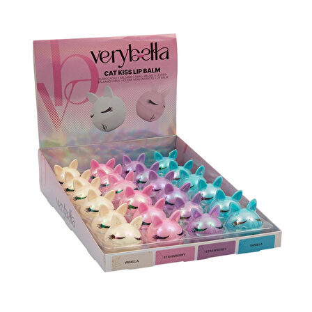 Very Bella Kedi Lip Balm Dudak Nemlendiricisi