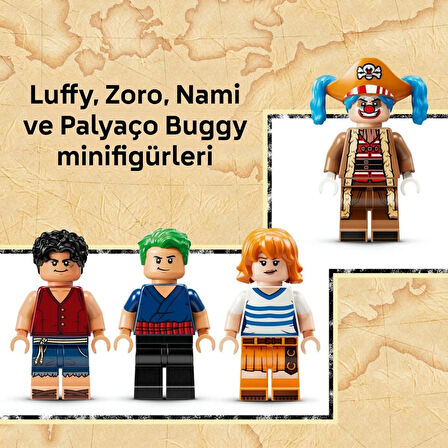 LEGO ONE PIECE Palyaço Buggy'nin Sirk Çadırı 75637