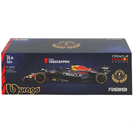 1:24 RB19 F1 Model Araba