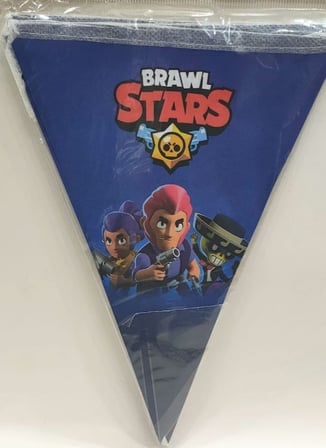Delux Serisi BRAWL STARS ÜÇGEN FLAMA Oda Dekoru Dekoratif Sürpriz