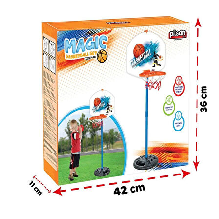 03 394 Magic Basketbol Seti Ayaklı