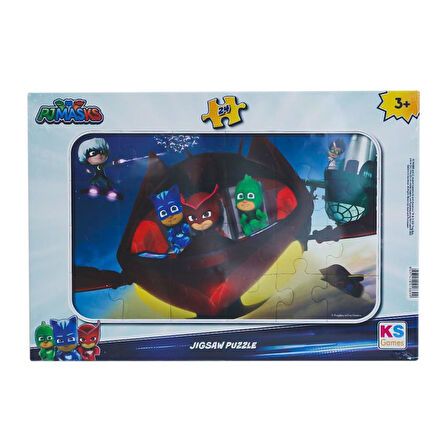 Nessiworld PJM 704 Pjmask Frame Puzzle 24 Parça