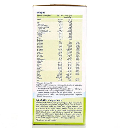 Nessiworld  p 3 Organik Devam Sütü 600 Gr