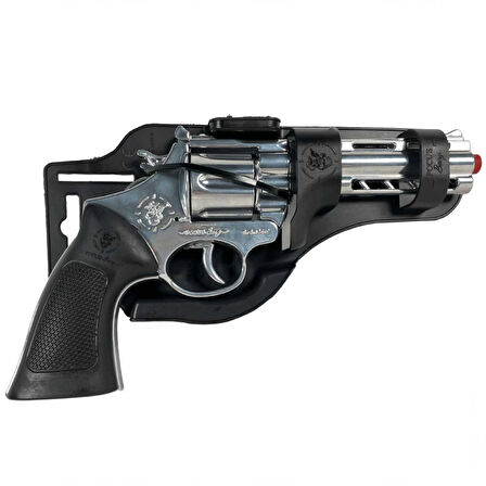 Metal Oyuncak Tabanca Krom Seri 17