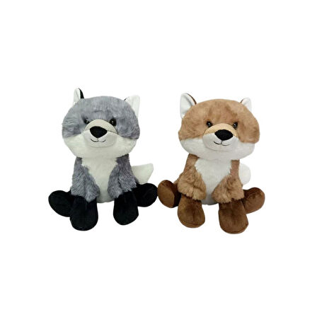 Nessiworld PB31563-23 Peluş Oturan Tilki 23 cm