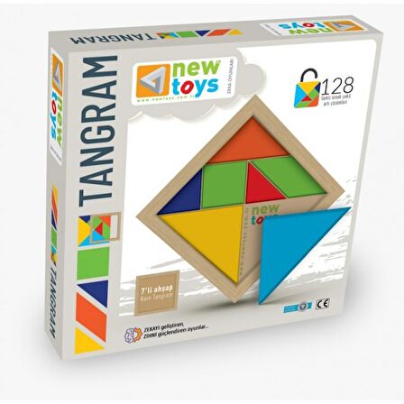 NEWTOYS 7'Lİ AHŞAP TANGRAM