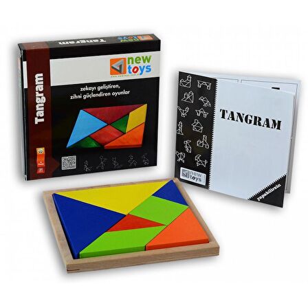 NEWTOYS 7'Lİ AHŞAP TANGRAM