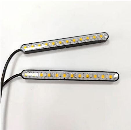 24 Smd Led Çakarlı Stop  Kayar sinyal 10cm