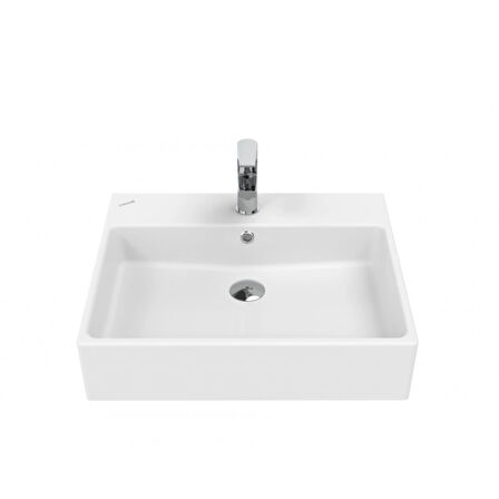 Next Tezgah Üzeri Kare Lavabo 60 cm