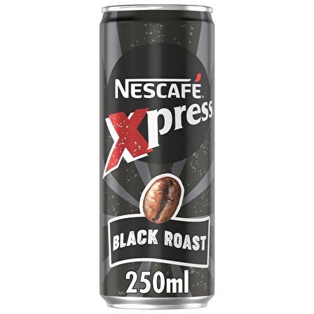 Nescafe Xpress Black Roast Soğuk Kahve 250 Ml X 24 Adet