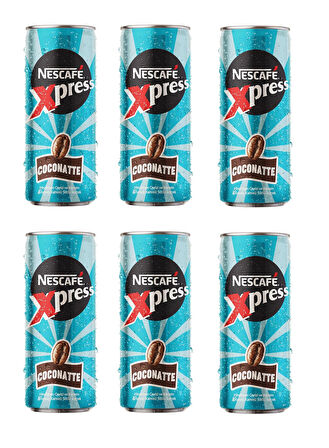 Nescafe Xpress Coco Natte Soğuk Kahve 250 Ml X 6 Adet