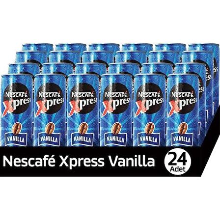 Nescafe Xpress Vanilya Soğuk Kahve 250 Ml X 24 Adet