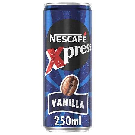 Nescafe Xpress Vanilya Soğuk Kahve 250 Ml X 24 Adet