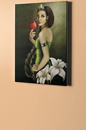 Sayılarla Boyama Seti Kasnaklı Hera Ve Nar 40 X 50 Cm