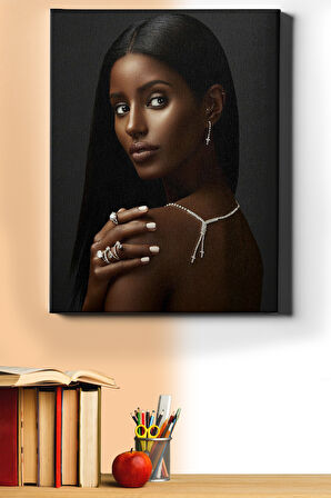 Sayılarla Boyama Seti Kasnaklı Siyah Ve Beyaz 60 X 75 Cm