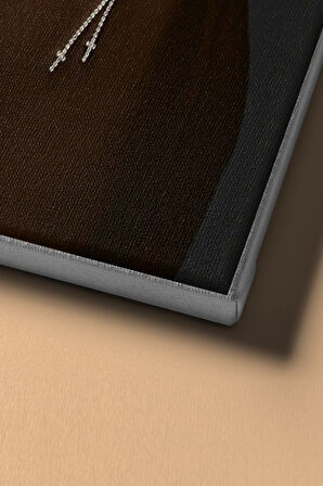 Sayılarla Boyama Seti Kasnaklı Siyah Ve Beyaz 60 X 75 Cm