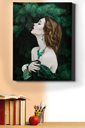 Sayılarla Boyama Seti Kasnaklı Ormanda Ferahlama 40 X 50 Cm