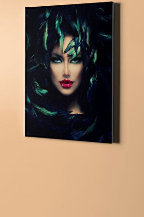 Sayılarla Boyama Seti Kasnaklı Gülen Gözler 40 X 50 Cm