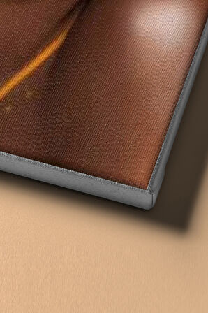 Sayılarla Boyama Seti Kasnaklı Afrikalı Model 40 X 50 Cm