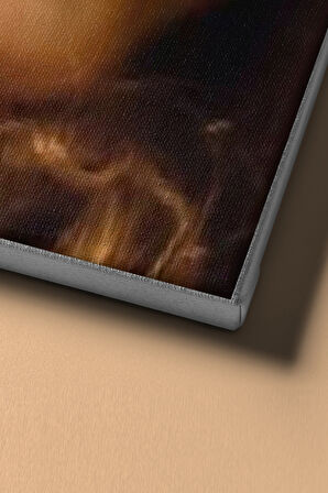 Sayılarla Boyama Seti Kasnaklı Içimdeki Vahşi 60 X 75 Cm