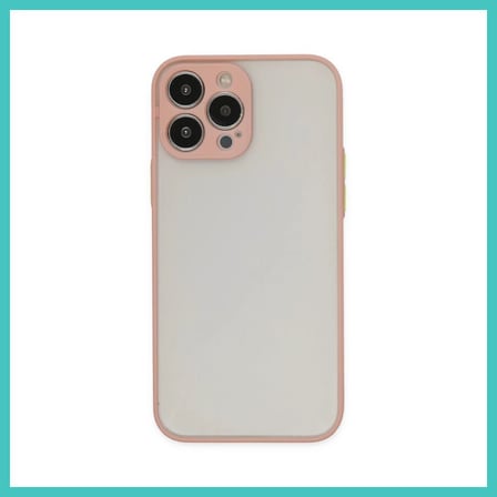NY JOY iPhone 15 Pro Uyumlu Kılıf Montreal Silikon Kapak - Pembe NYJOYBZ