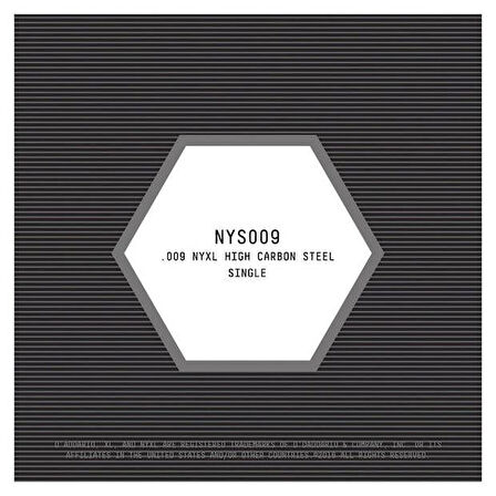 DADDARIO NYS009 ELEKTRO VE AKUSTİK TEK TEL, E-(Mİ), YÜKSEK KARBONLU ÇELİK