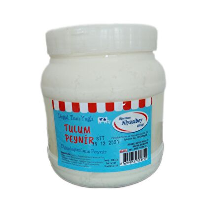 Doğal Tulum Peynir 1 KG Bidon