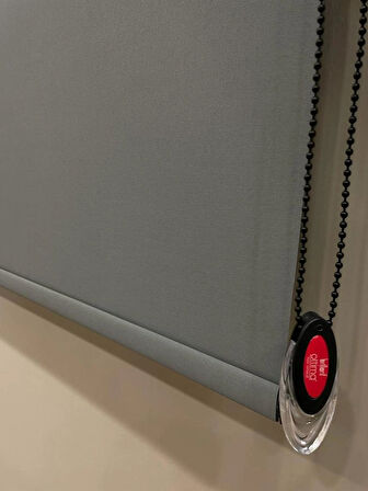 Brillant Mat Koyu Gri (ANTRASİT) Stor Perde Kalın Kumaş Alüminyum Kasa Boru