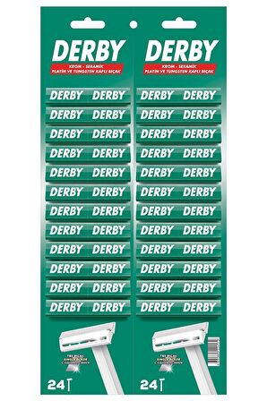 Derby Tek Bıçak Kartela 48'li