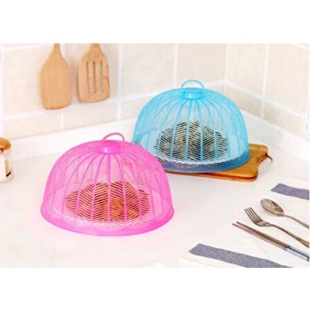 Plastik Yemek Ekmek Koruyucu Cibinlik Sineklik