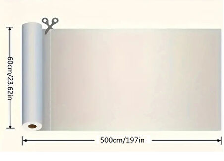 Uv Engelleyici Buzlu Cam Filmi 5 Metre X 60 Cm