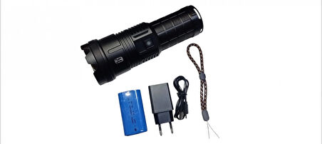 Gold Polıce Gp-291 Güçlü El Feneri 20,000 Lümen