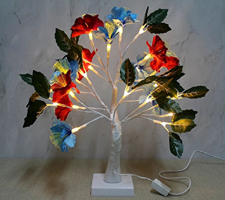 Dekoratif Ledli Çiçek Alk1727