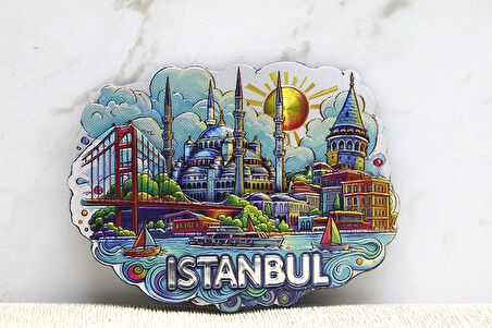 Silikon İstanbul Temalı Magnet Alk4342