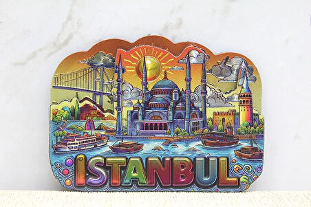 Silikon İstanbul Temalı Magnet Alk4345