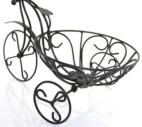 Ferforje Dekoratif Bisiklet Çiçeklik St00077