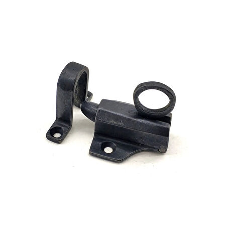 Antika Tarz Dekoratif Pirinç Vasistas Çarpma - 43x50 Mm, Oksit