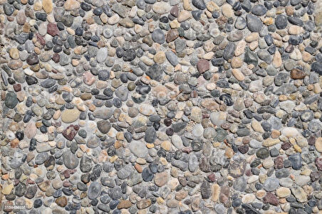 Çakıl Taşı Kaplama Kağıdı 3 Metre