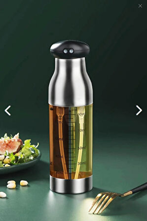 Çift Ölçekli Yağ ve Sirke Sprey Şişesi